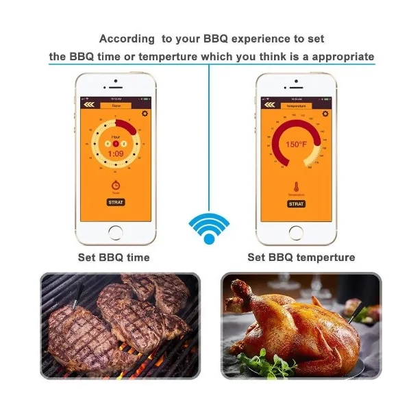 TERMOMETRO DIGITAL CON  BLUETOOTH PARA LECHE Y CARNE -1