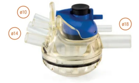 Colector tipo TF100 linea baja , Delaval , Alfa laval