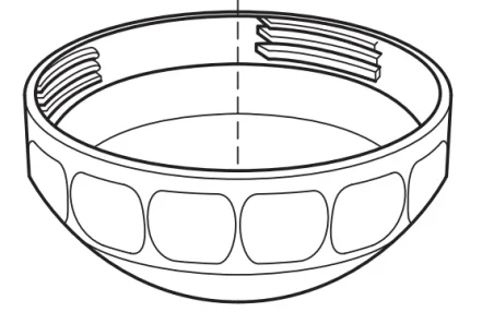 Recambios y piezas para Colector Tipo TF100 Delaval / Alfa laval