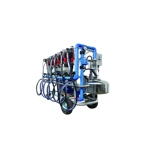 Sala de Ordeño movil para 12 cabras , lavado automatico , salida a tanque de leche 