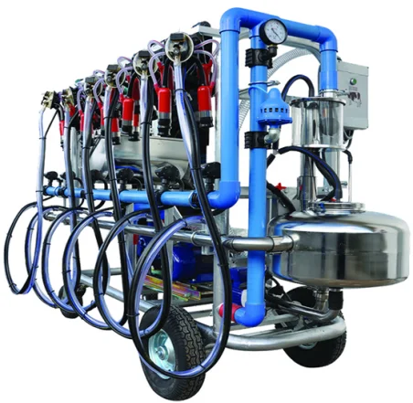 Sala de Ordeño movil para 6 vacas  , lavado automatico , salida a tanque de leche