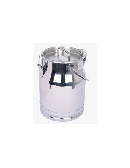 Cantara de Acero Inoxidable con capacidad de 10 Litros con bisagras