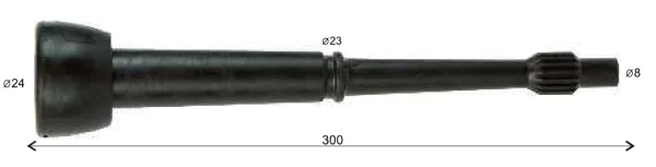 PEZONERA ALFA 960016-83 Caucho 