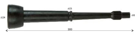 PEZONERA ALFA 960016-83 Caucho 