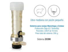 Pezonera completa y recambios para Ultramilk Max  S/V 20390 ( Oveja manchega y cretaw )