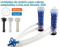Punto de Ordeño g50 Completo para cabra/oveja G-50 Delaval