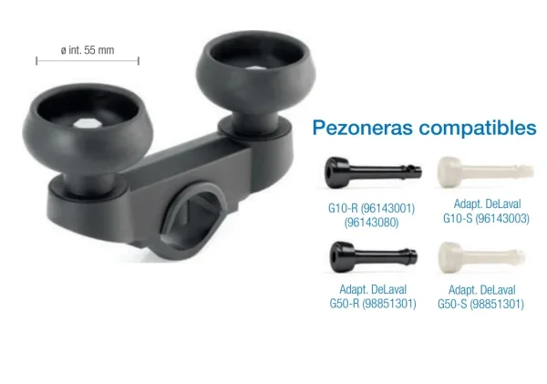 Juego de lavado adapt. a Delaval PRIMA ( 90814280 )