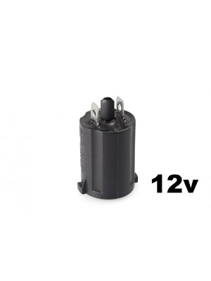 Electroválvula 12V. pulsador  Adaptable a DeLaval (EP100 y EP2090)