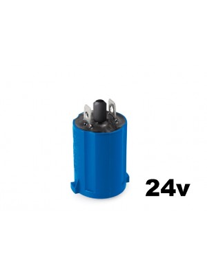 Electroválvula 24V. pulsador  Adaptable a DeLaval (EP100 y EP2090)