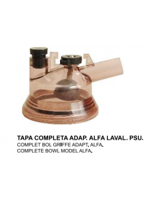 TAPA COMPLETA COLECTOR ALFA LAVAL 